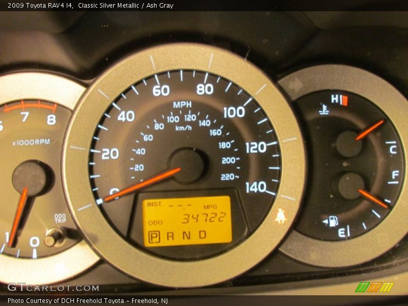 Classic Silver Metallic / Ash Gray 2009 Toyota RAV4 I4