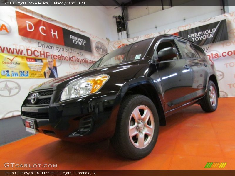 Black / Sand Beige 2010 Toyota RAV4 I4 4WD