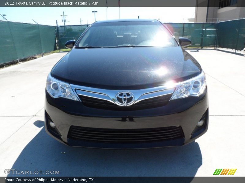 Attitude Black Metallic / Ash 2012 Toyota Camry LE