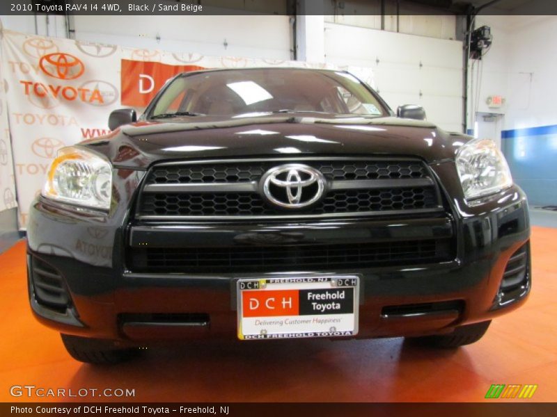 Black / Sand Beige 2010 Toyota RAV4 I4 4WD
