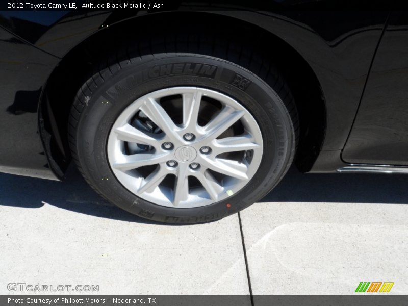 Attitude Black Metallic / Ash 2012 Toyota Camry LE