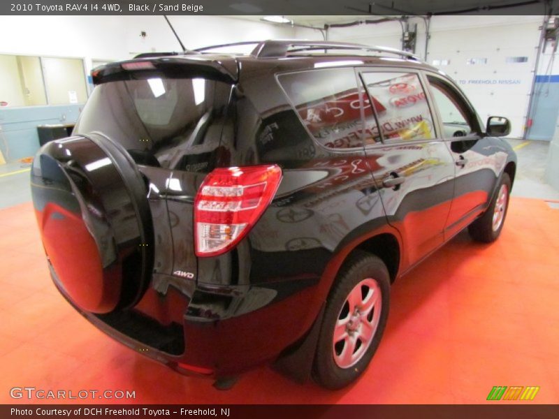 Black / Sand Beige 2010 Toyota RAV4 I4 4WD