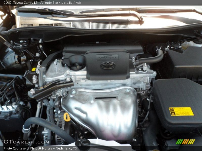 Attitude Black Metallic / Ash 2012 Toyota Camry LE