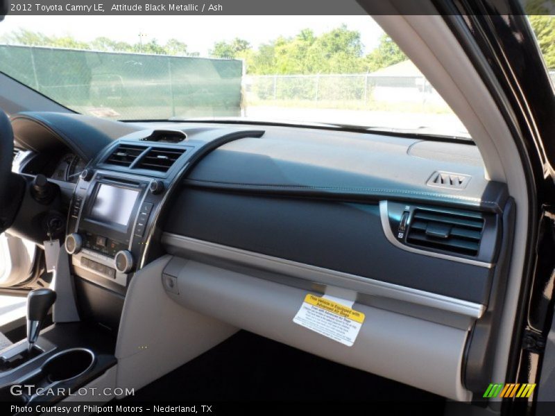 Attitude Black Metallic / Ash 2012 Toyota Camry LE