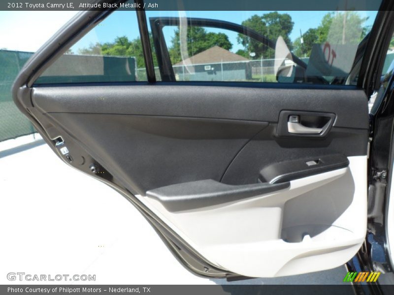 Attitude Black Metallic / Ash 2012 Toyota Camry LE