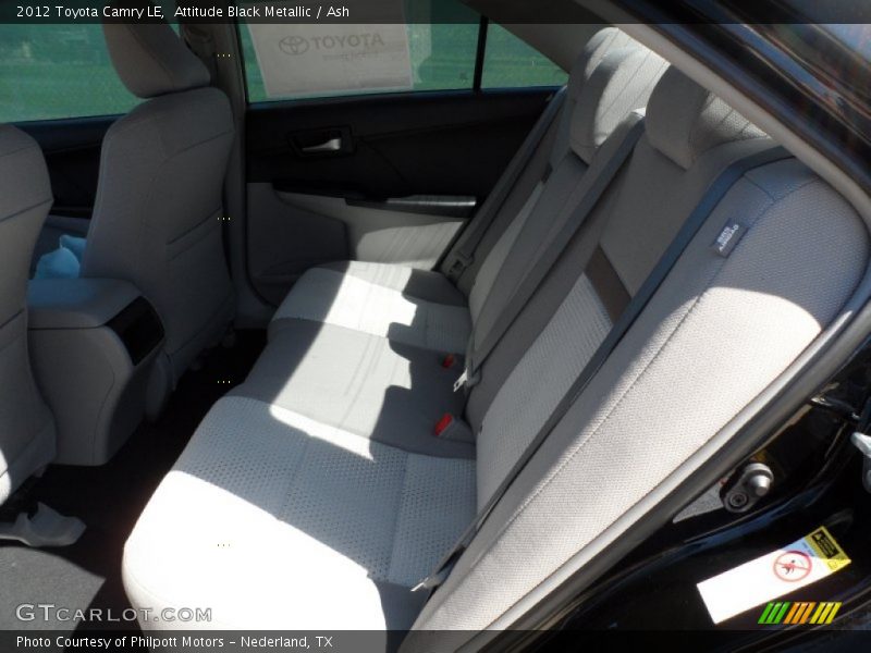 Attitude Black Metallic / Ash 2012 Toyota Camry LE