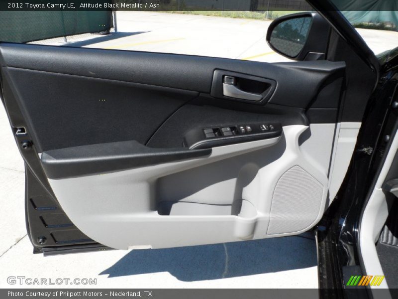 Attitude Black Metallic / Ash 2012 Toyota Camry LE