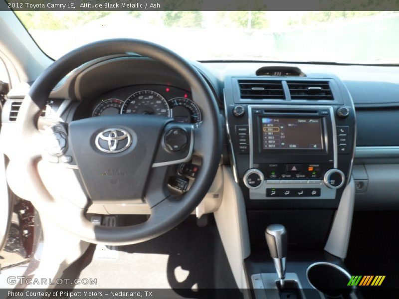 Attitude Black Metallic / Ash 2012 Toyota Camry LE