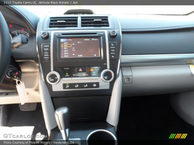 Attitude Black Metallic / Ash 2012 Toyota Camry LE