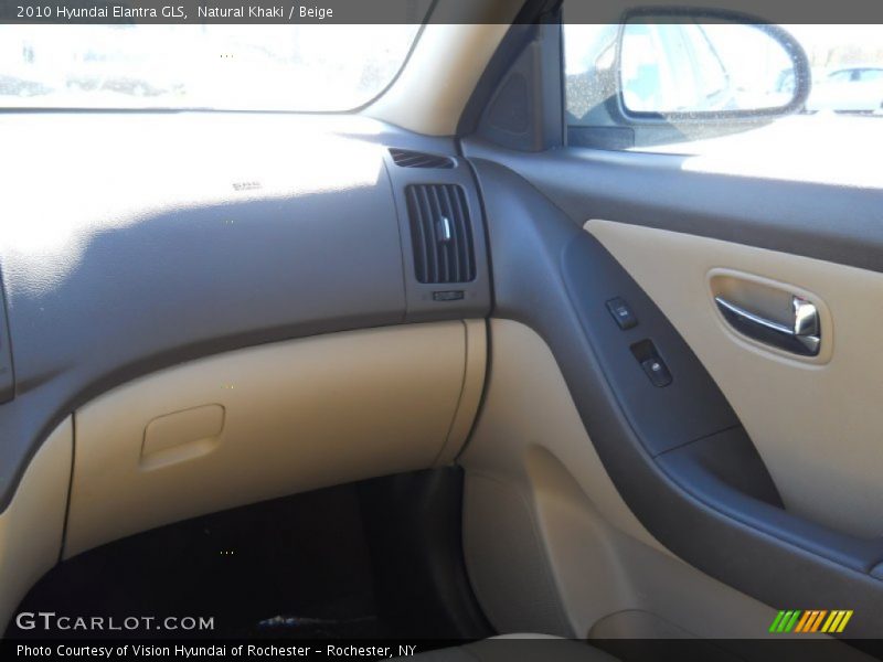 Natural Khaki / Beige 2010 Hyundai Elantra GLS