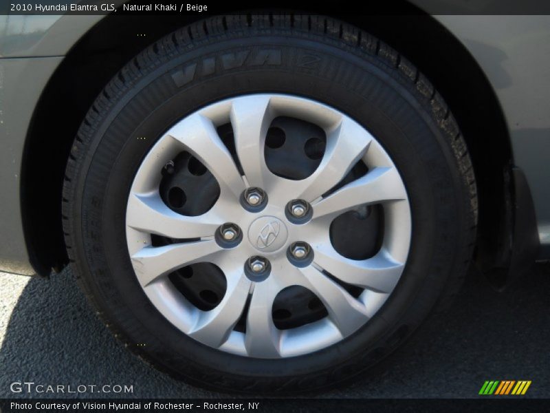Natural Khaki / Beige 2010 Hyundai Elantra GLS