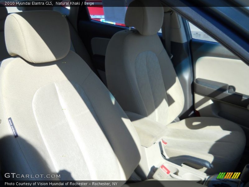 Natural Khaki / Beige 2010 Hyundai Elantra GLS