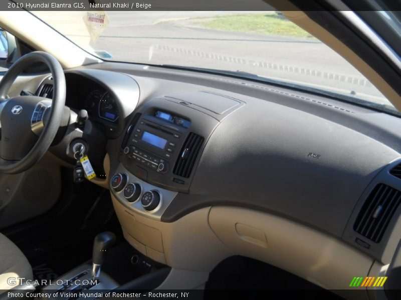 Natural Khaki / Beige 2010 Hyundai Elantra GLS