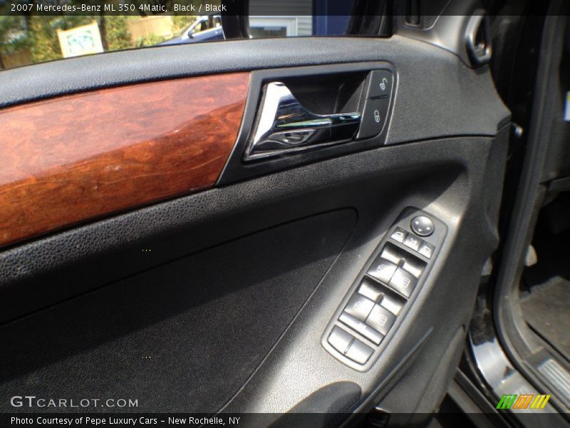 Black / Black 2007 Mercedes-Benz ML 350 4Matic