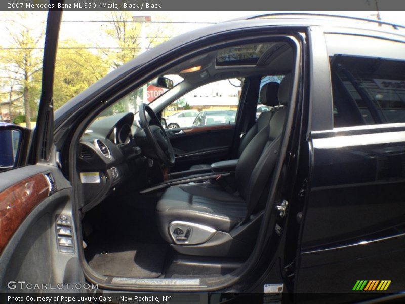 Black / Black 2007 Mercedes-Benz ML 350 4Matic