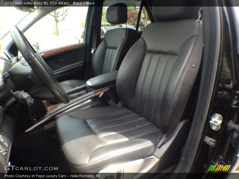 Black / Black 2007 Mercedes-Benz ML 350 4Matic