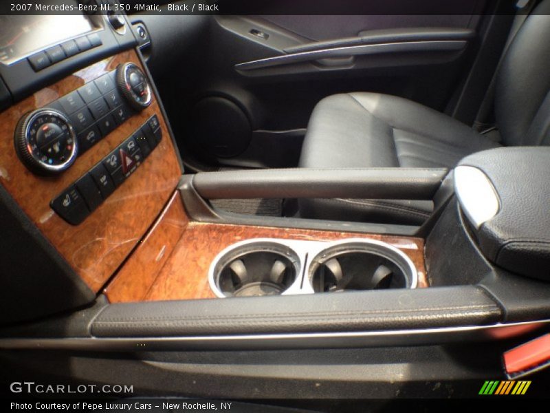 Black / Black 2007 Mercedes-Benz ML 350 4Matic