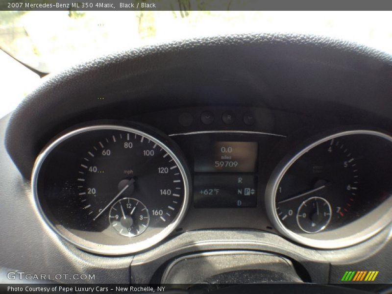 Black / Black 2007 Mercedes-Benz ML 350 4Matic