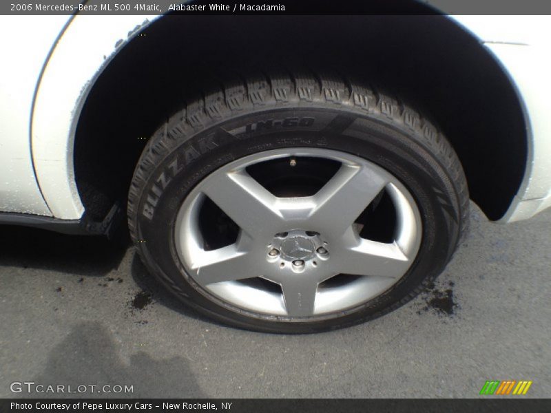 Alabaster White / Macadamia 2006 Mercedes-Benz ML 500 4Matic