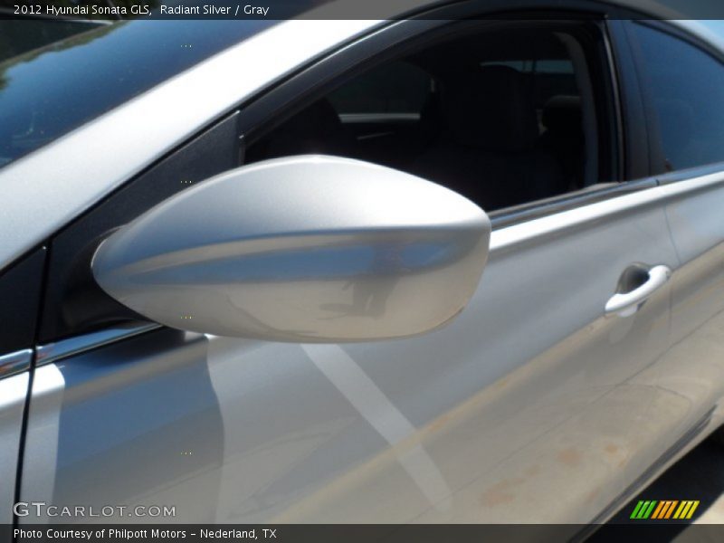 Radiant Silver / Gray 2012 Hyundai Sonata GLS