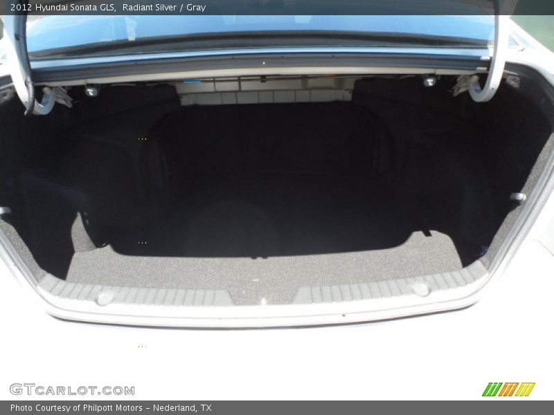 Radiant Silver / Gray 2012 Hyundai Sonata GLS