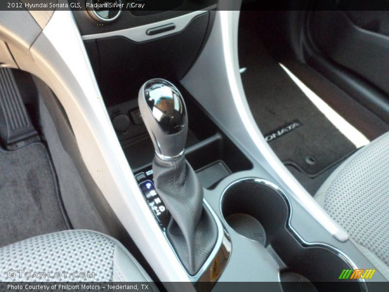 Radiant Silver / Gray 2012 Hyundai Sonata GLS