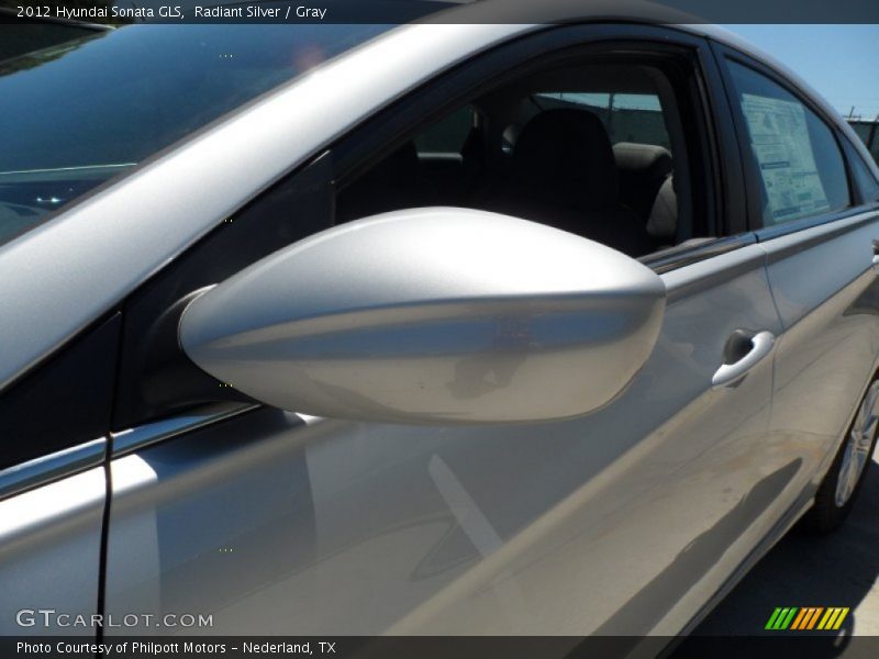 Radiant Silver / Gray 2012 Hyundai Sonata GLS