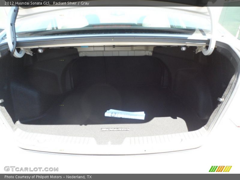 Radiant Silver / Gray 2012 Hyundai Sonata GLS
