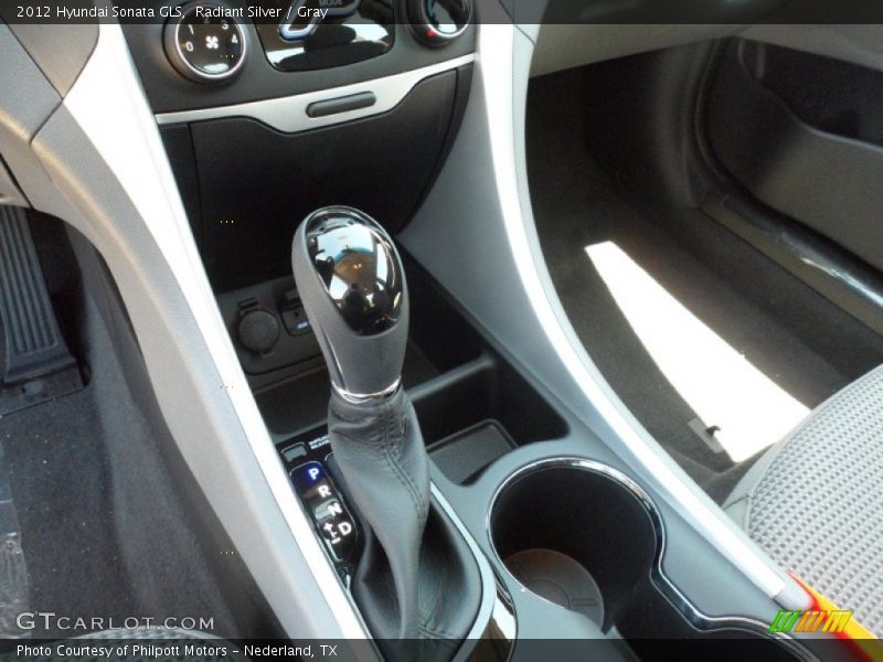 Radiant Silver / Gray 2012 Hyundai Sonata GLS