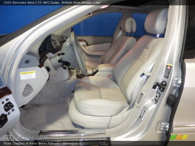  2005 S 55 AMG Sedan Ash Interior