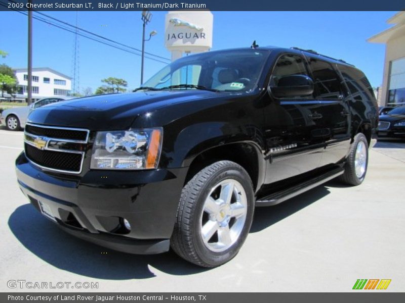 Black / Light Titanium/Dark Titanium 2009 Chevrolet Suburban LT