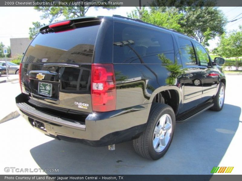 Black / Light Titanium/Dark Titanium 2009 Chevrolet Suburban LT