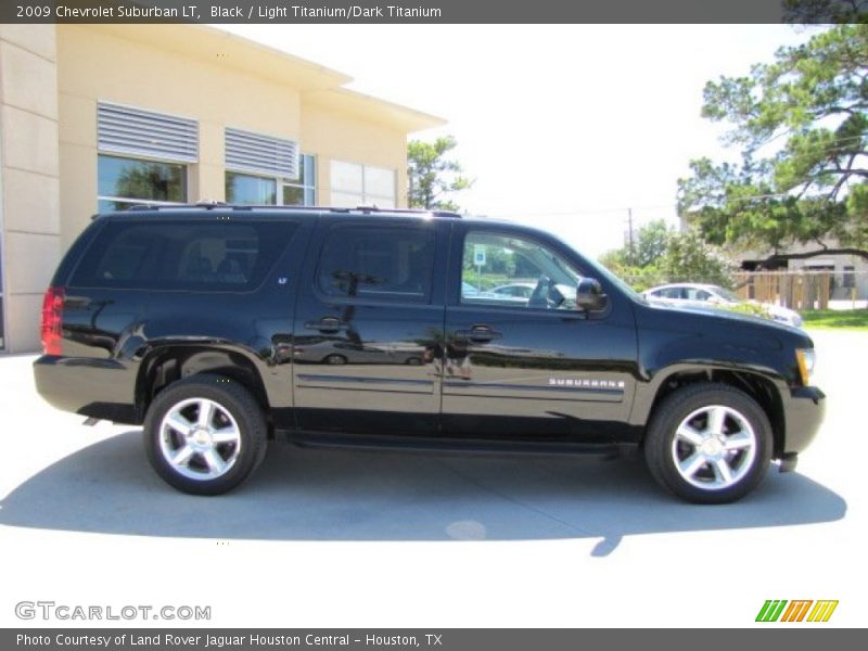Black / Light Titanium/Dark Titanium 2009 Chevrolet Suburban LT