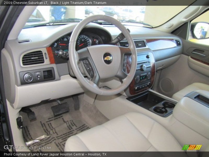 Black / Light Titanium/Dark Titanium 2009 Chevrolet Suburban LT