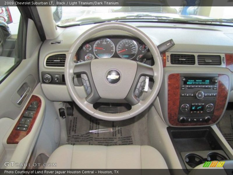Black / Light Titanium/Dark Titanium 2009 Chevrolet Suburban LT