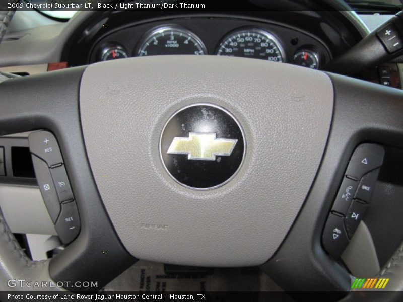 Black / Light Titanium/Dark Titanium 2009 Chevrolet Suburban LT