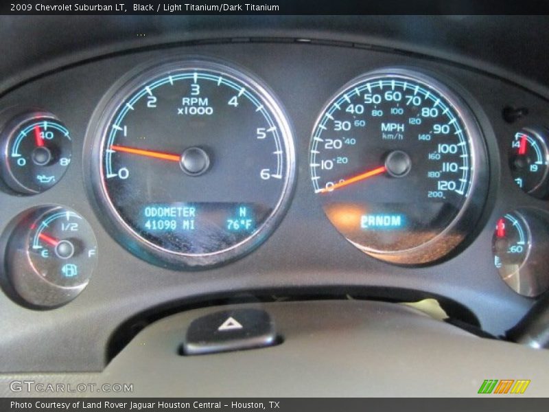 Black / Light Titanium/Dark Titanium 2009 Chevrolet Suburban LT