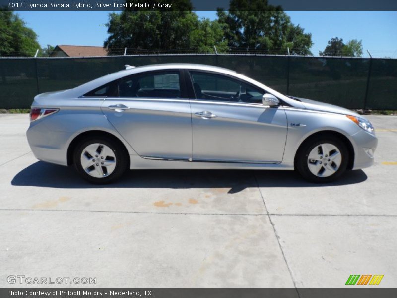  2012 Sonata Hybrid Silver Frost Metallic