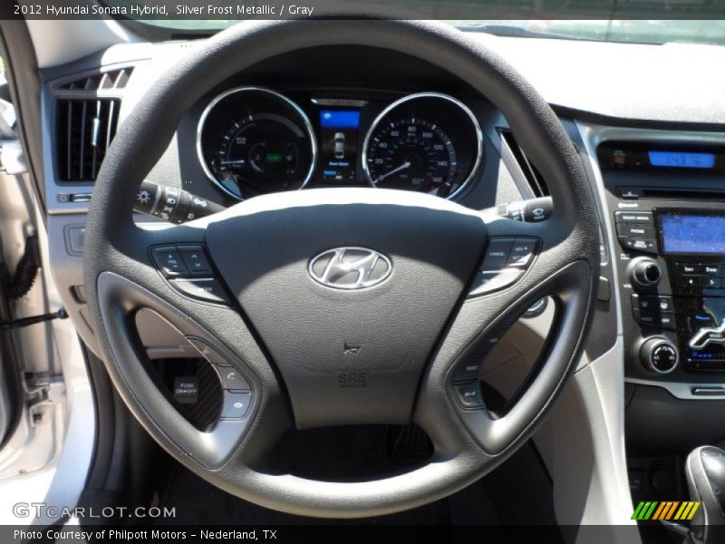  2012 Sonata Hybrid Steering Wheel