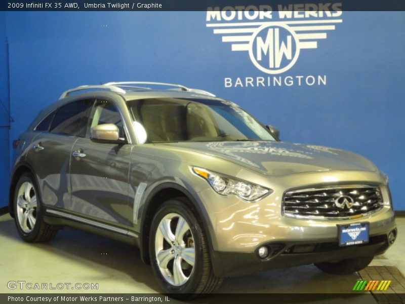 Umbria Twilight / Graphite 2009 Infiniti FX 35 AWD