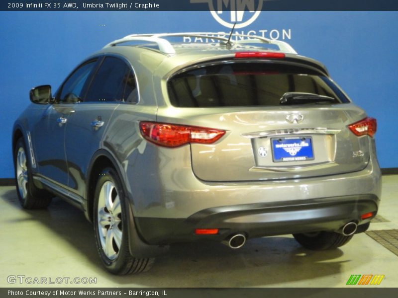 Umbria Twilight / Graphite 2009 Infiniti FX 35 AWD