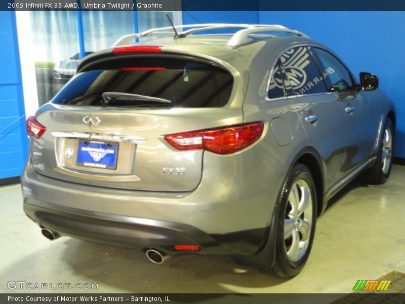 Umbria Twilight / Graphite 2009 Infiniti FX 35 AWD