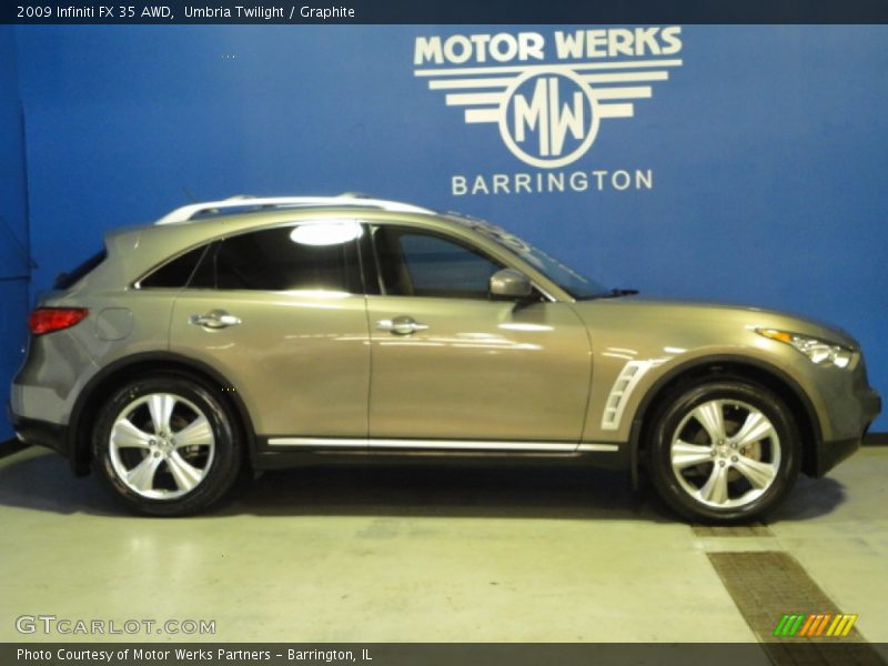Umbria Twilight / Graphite 2009 Infiniti FX 35 AWD