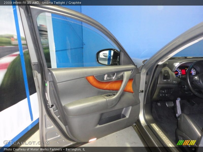 Umbria Twilight / Graphite 2009 Infiniti FX 35 AWD