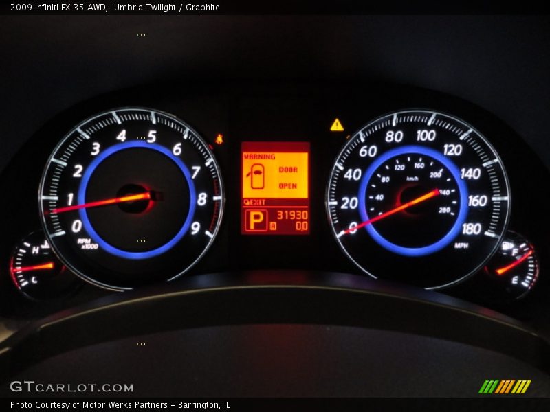 Umbria Twilight / Graphite 2009 Infiniti FX 35 AWD