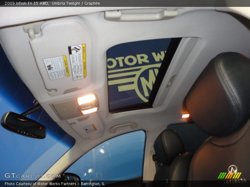 Umbria Twilight / Graphite 2009 Infiniti FX 35 AWD