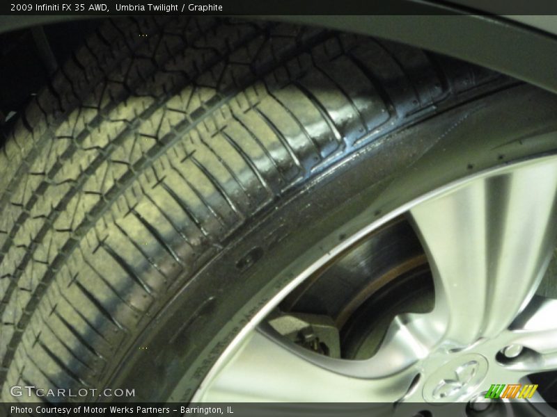 Umbria Twilight / Graphite 2009 Infiniti FX 35 AWD