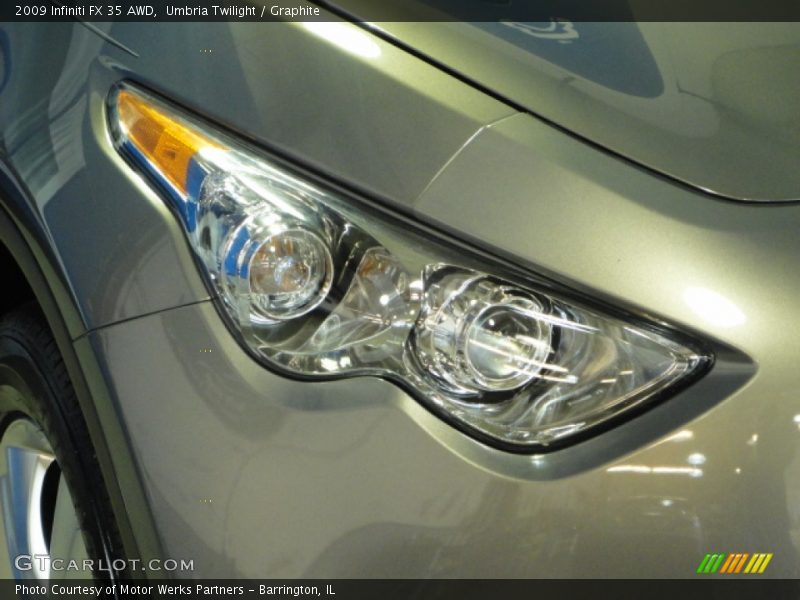 Umbria Twilight / Graphite 2009 Infiniti FX 35 AWD