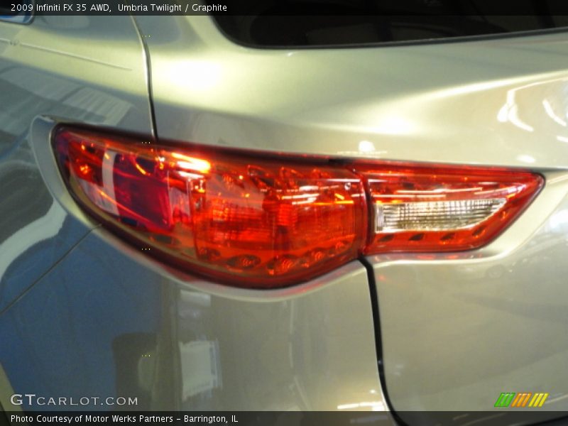 Umbria Twilight / Graphite 2009 Infiniti FX 35 AWD