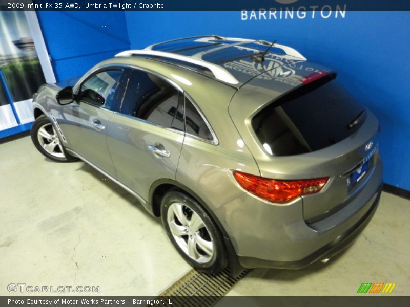 Umbria Twilight / Graphite 2009 Infiniti FX 35 AWD